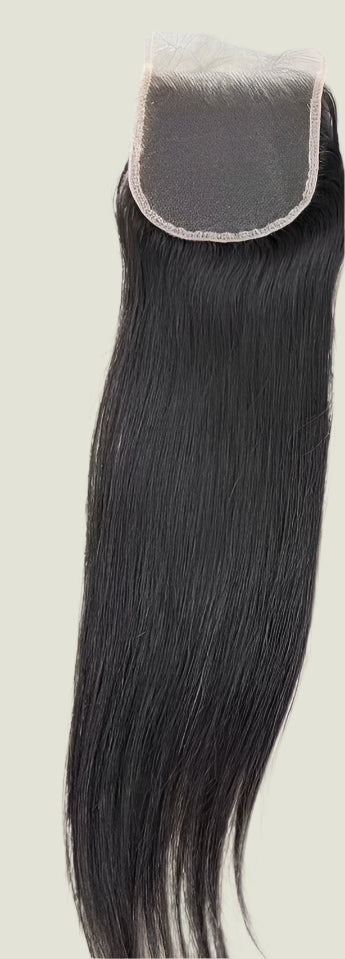 Straight Raw Virgin Closure | 5x5