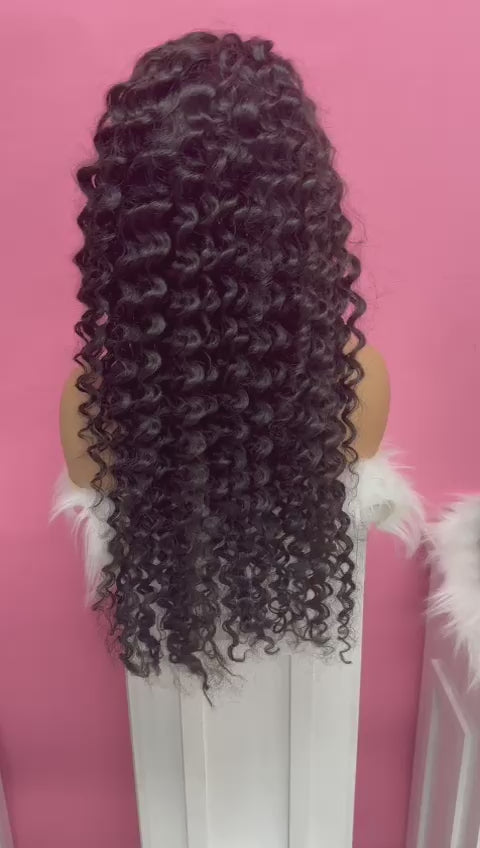 Raw Virgin Deep Wave Wig | 13x6 Lace Frontal